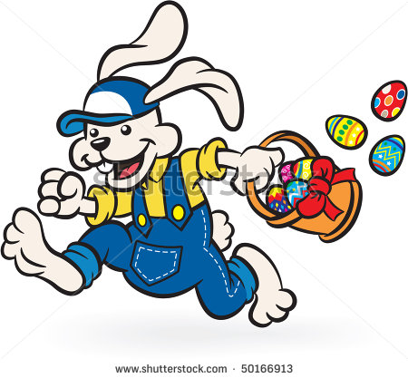 450x417 Bunny Hop Clipart