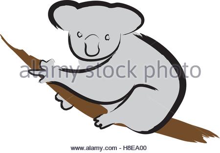 450x313 Koala Cartoon Sitting Stock Vector Art Amp Illustration, Vector
