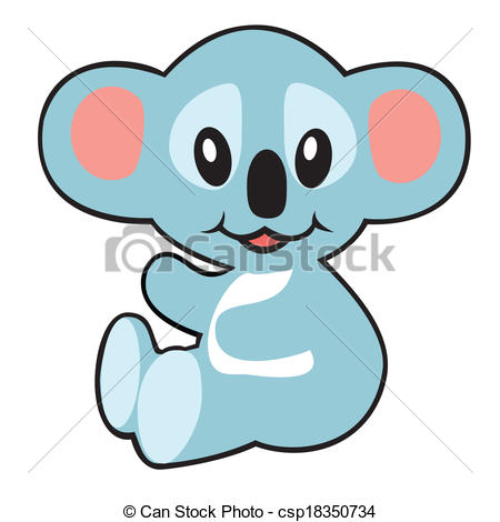 450x470 Cartoon Koala Bear For Babies And Little Kids, Image Vectors
