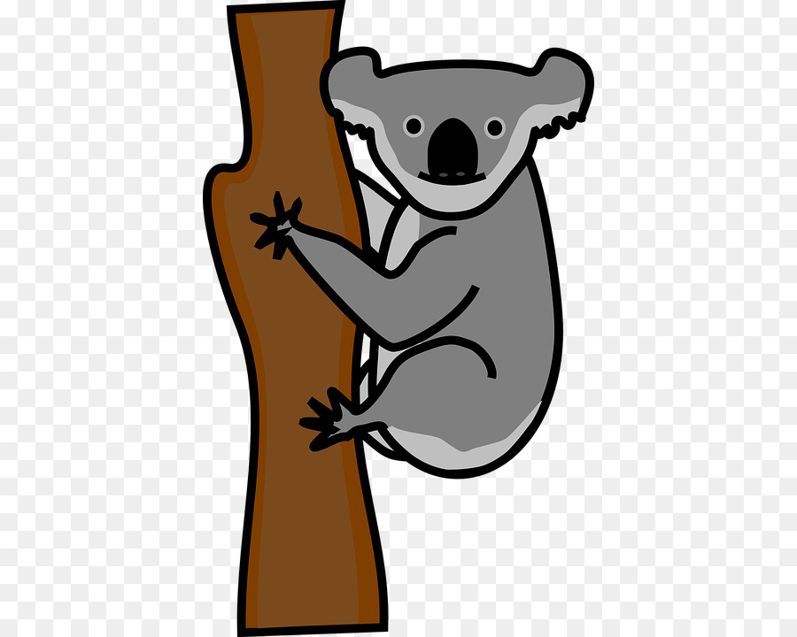 900x720 Climbing Tree Clipart Koala 3168601