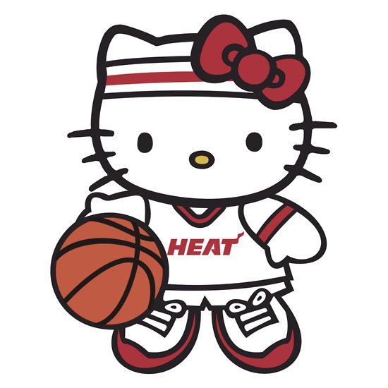 550x550 Miami Heat Hello Kitty Hello Kitty Galore Miami