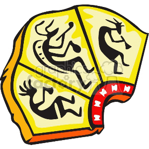 300x300 Clip Art People Indians And More Related Vector Clipart Images