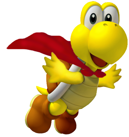 449x479 Super Koopa Smw3d.png Nintendo And Video Games