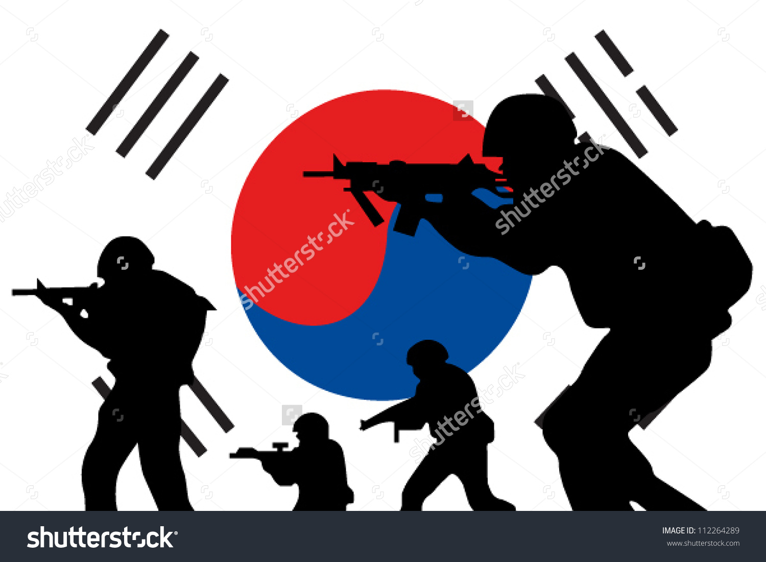 1500x1100 Korean War Clipart
