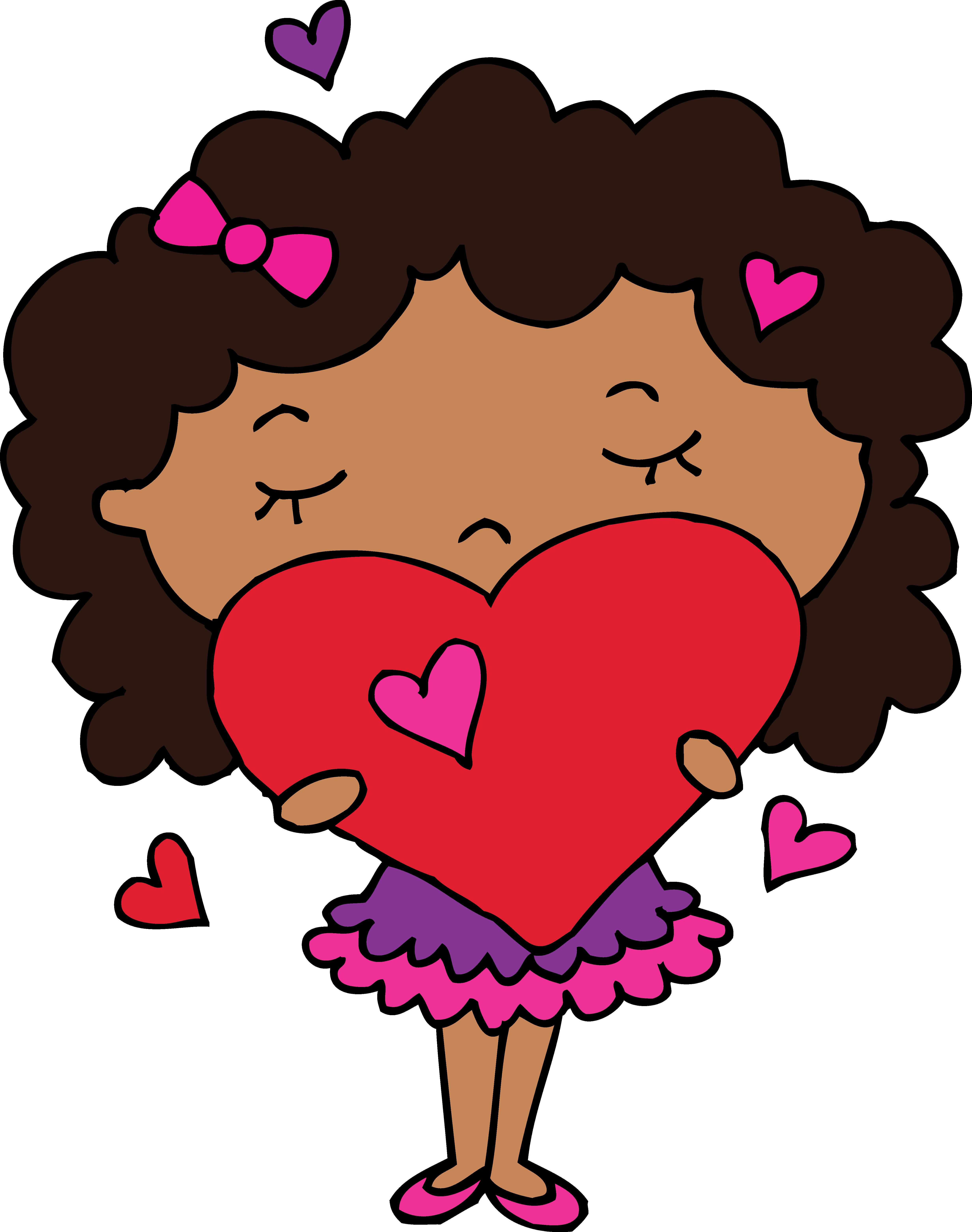 4929x6244 Korean Cute Heart Clipart