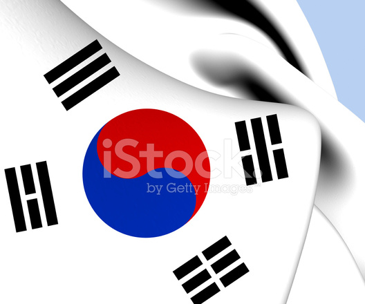 528x440 Flag Of South Korea Stock Photos