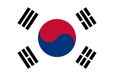 400x267 South Korea Flag Clipart
