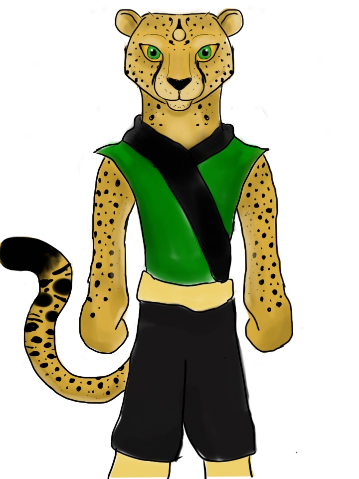 720x960 Kung Fu Panda Cheetah By Gingyliv28
