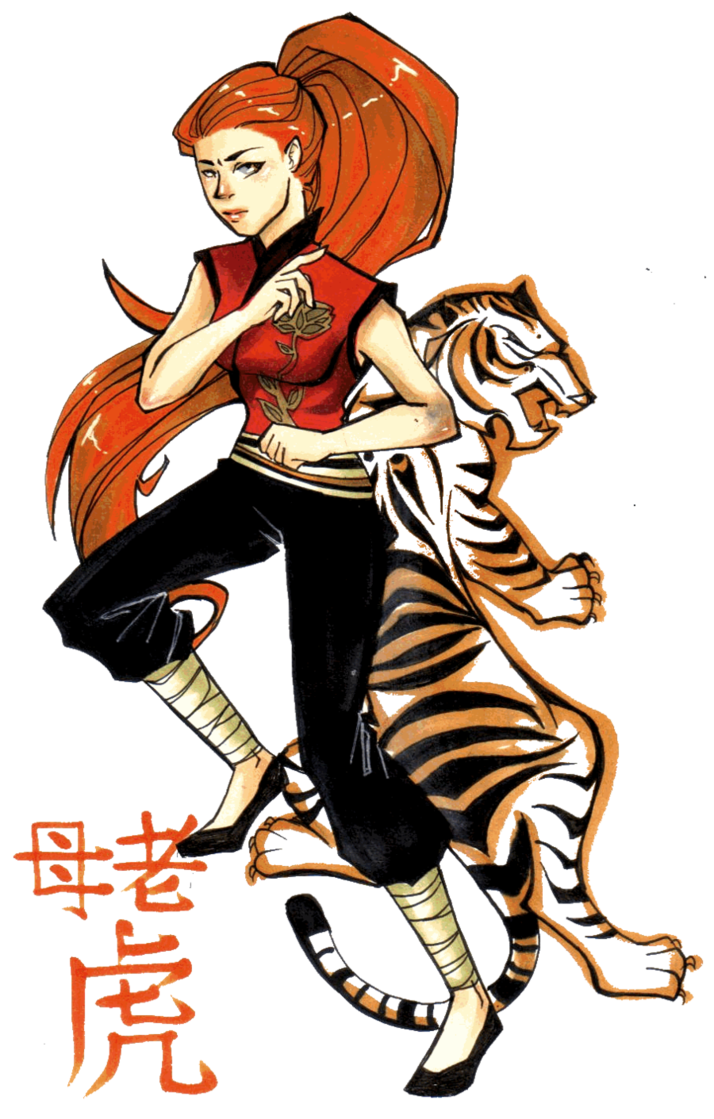714x1119 Tigress Kung Fu Panda By Glory Day