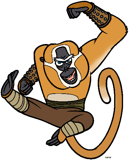 443x538 Kungfu Panda Monkey Mightykids Panda