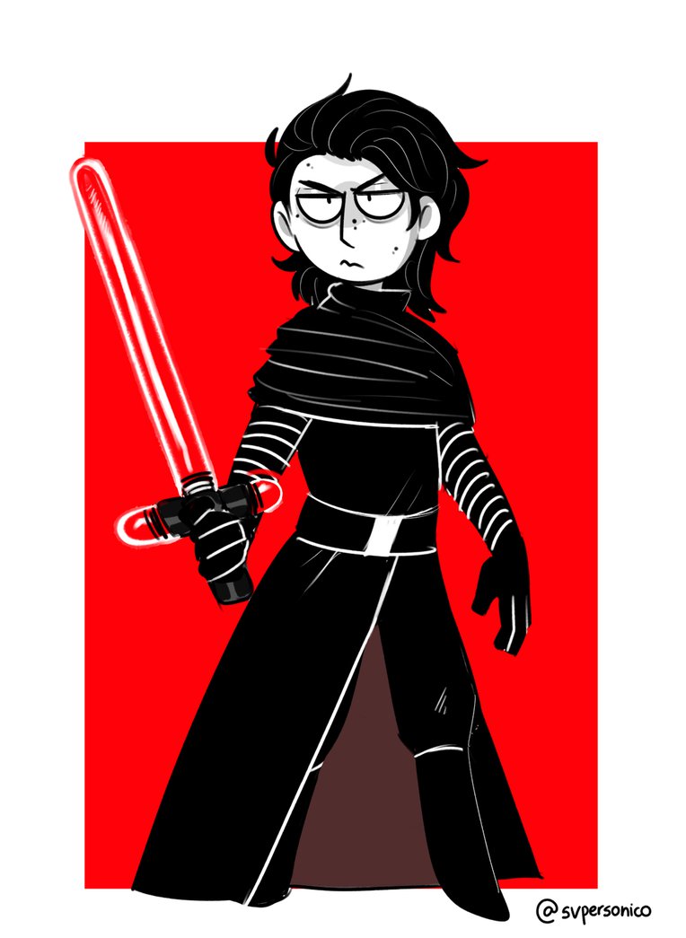 764x1045 Tfa Kylo Ren By Izarei