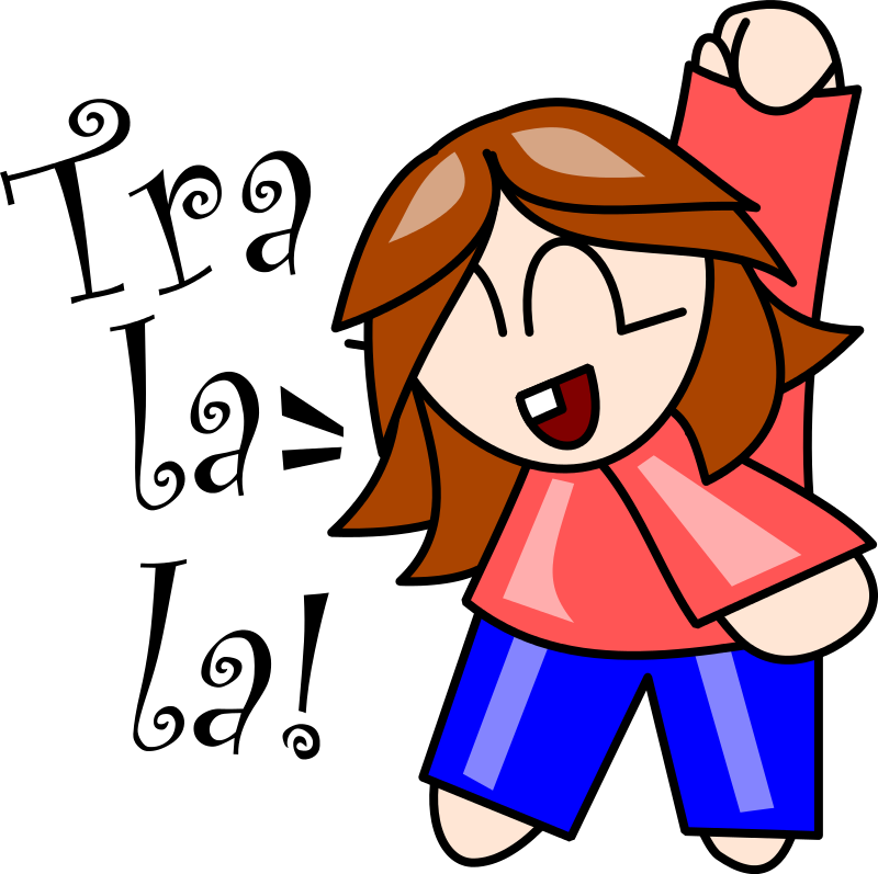 800x797 Free Clipart Tra La La! Bibbleycheese