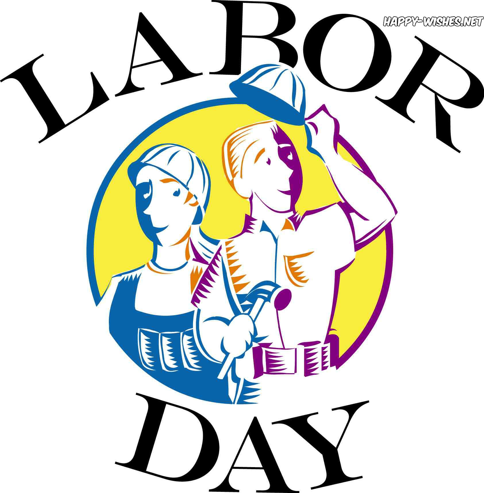 1685x1716 Happy Labor Day 2018 Clip Art