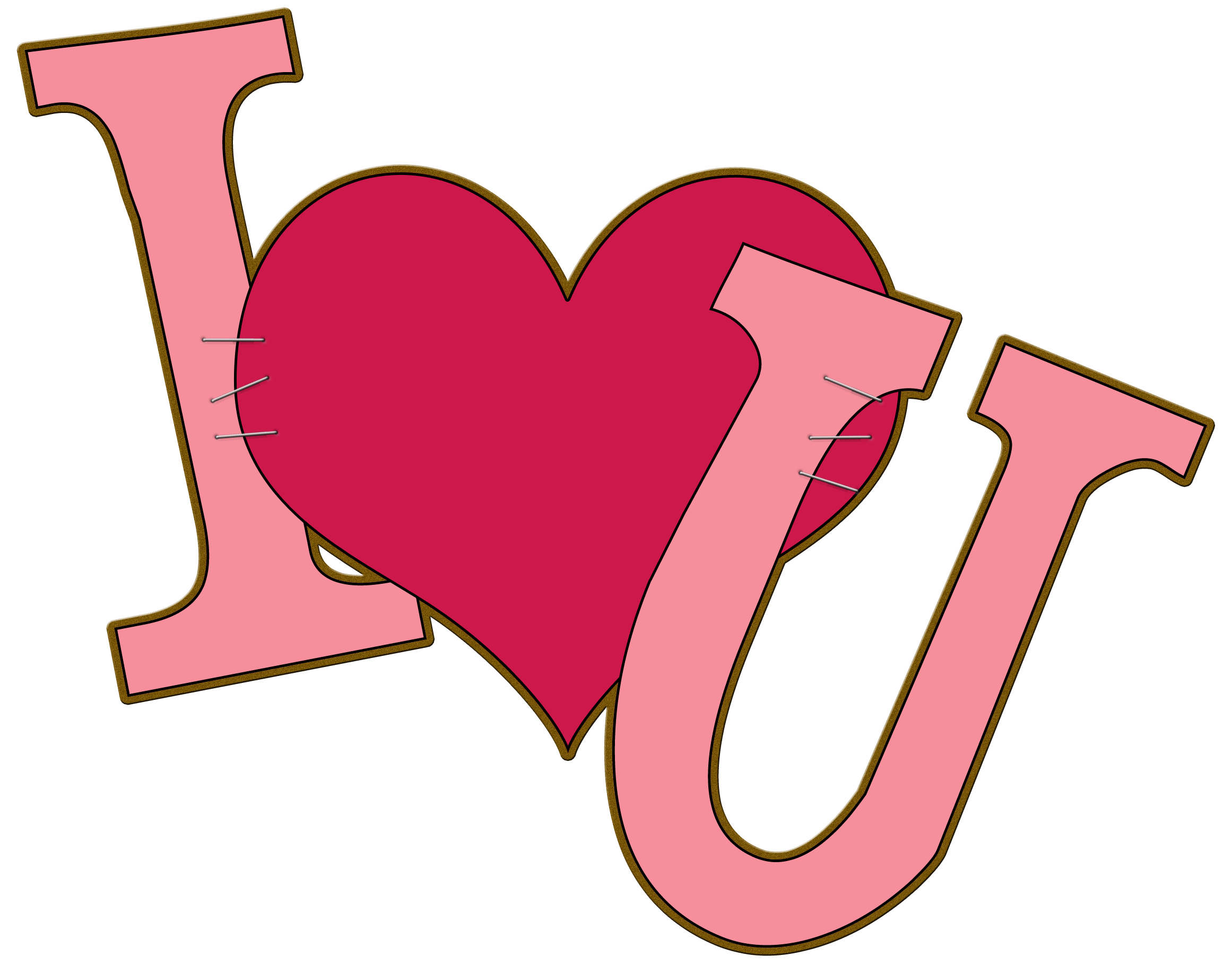 2322x1837 I Love You Clipart