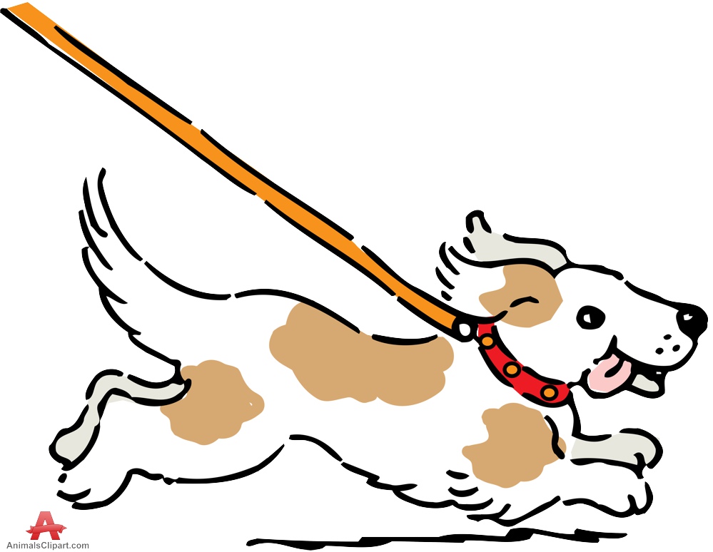 999x774 Leashed Clipart