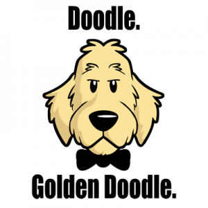300x300 Cartoon Goldendoodle