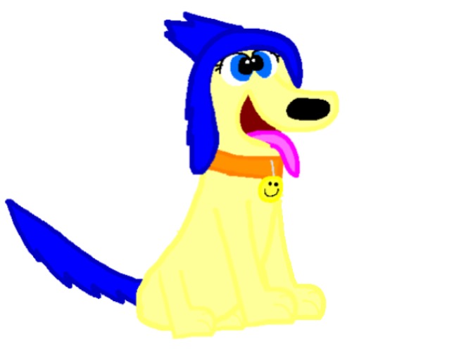 662x509 The Blue Haired Happy Labrador Retriever By Beanie122001