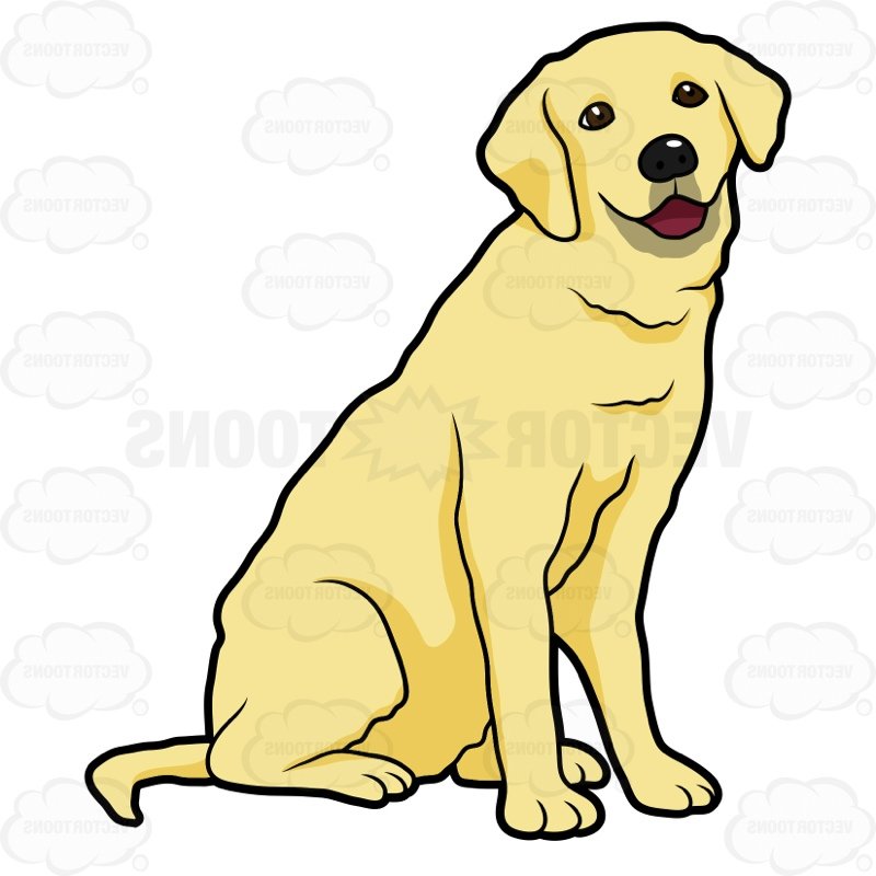 Labrador Retriever Clipart at GetDrawings | Free download