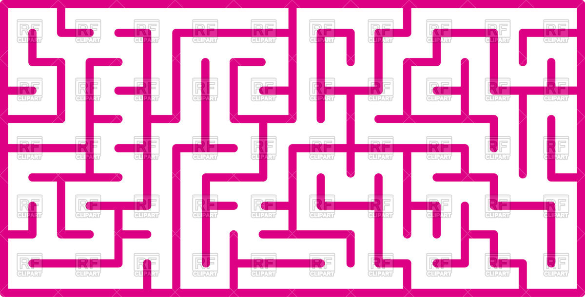 1200x610 Splendid Design Inspiration Maze Clipart Pink Royalty Free Vector