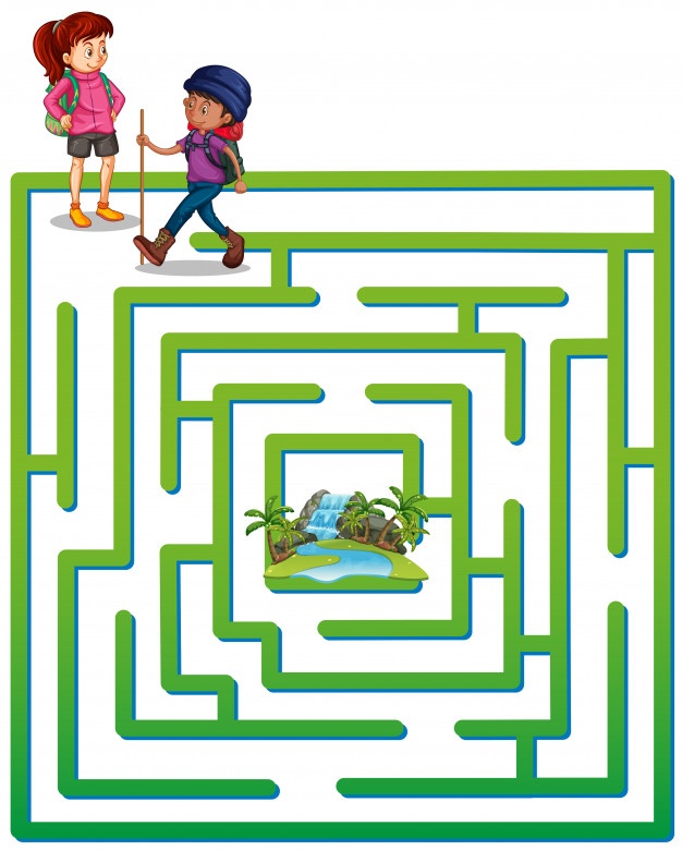 626x780 Maze Template