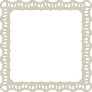 300x300 Lace Frame Clip Art