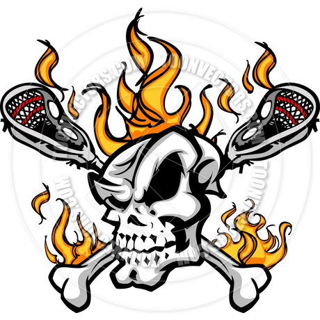 460x460 Ssckull Clipart Lacrosse