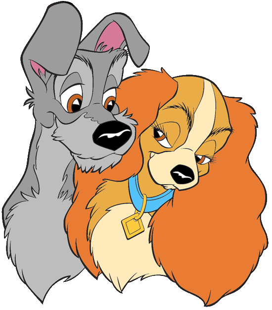 550x628 Lady And The Tramp Clip Art 2 Disney Clip Art Galore
