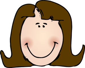 300x240 Woman Face Clipart Smiling Lady Face Clip Art