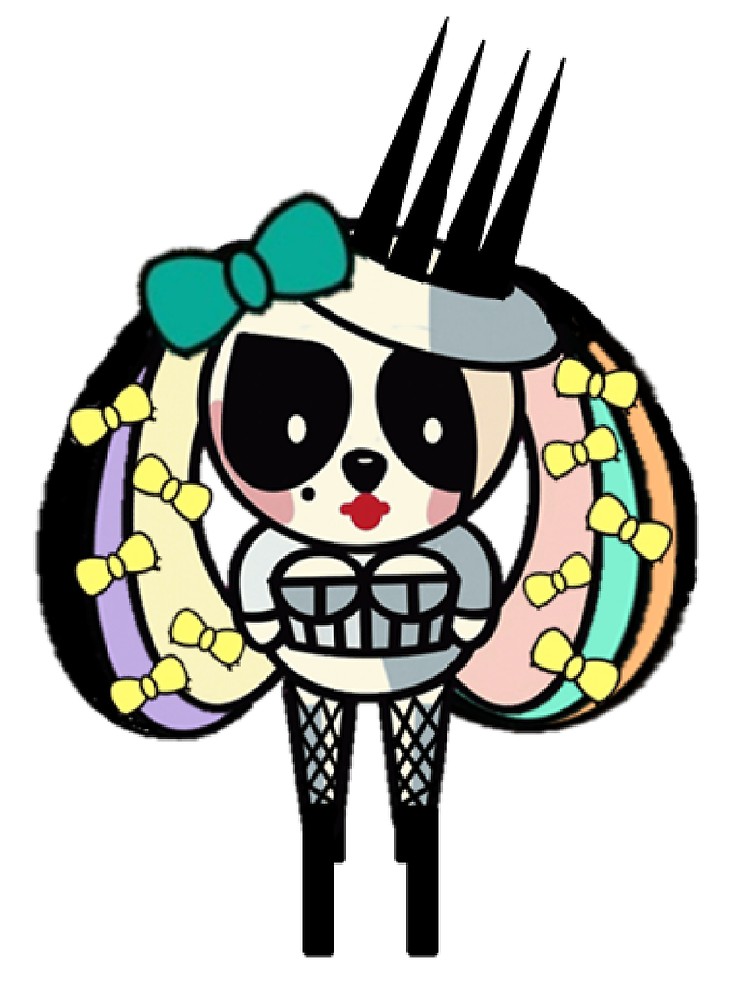 750x1000 Lady Gaga Panda Unisex T Shirt By Richgaga Redbubble