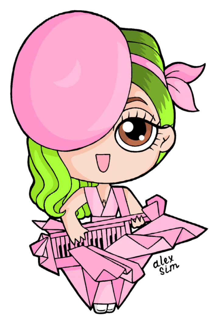 700x1050 Chibi Lady Gaga Mother Monster Lady Gaga