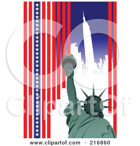 450x470 Royalty Free (Rf) Lady Liberty Clipart, Illustrations, Vector