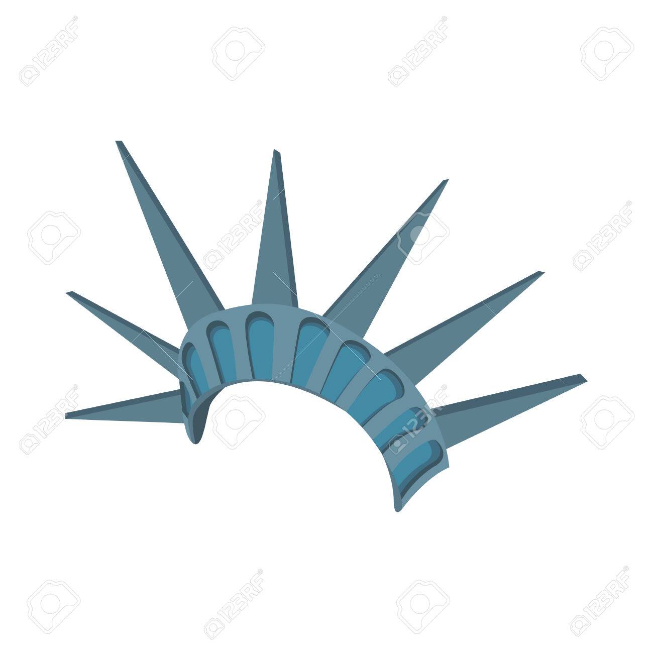 1300x1300 Statue Of Liberty Clipart Crown