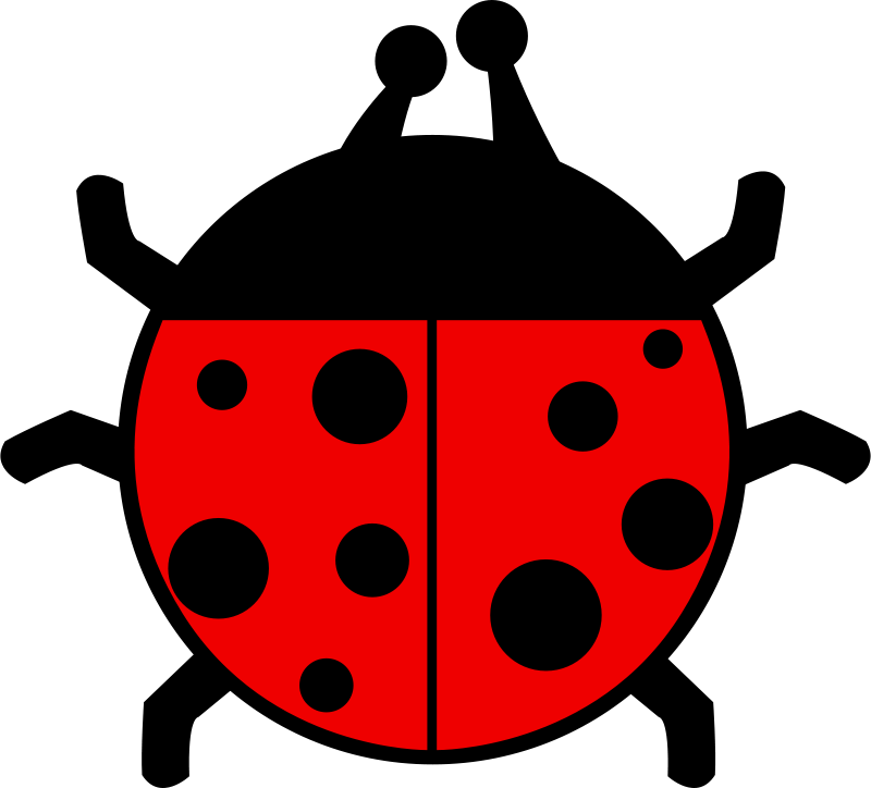 800x724 Free Clipart Ladybug Flat Colors Qubodup