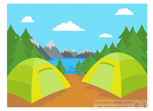 500x364 Camping Clipart