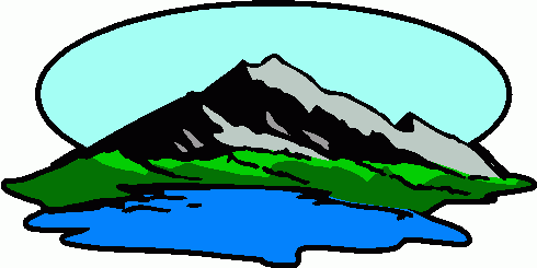 490x245 Mountain Scenes With Lake Mountain Lake 1 Clipart Clip Art