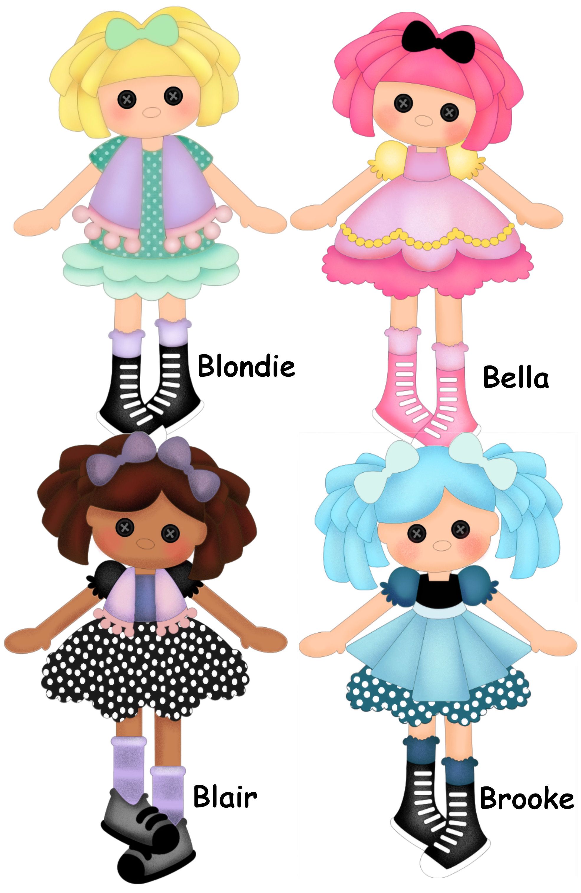 1971x3025 Tbox (These Are Her Version Of The Lalaloopsy Dolls!) Cutting