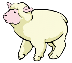 240x210 Free Easter Sheep Clipart