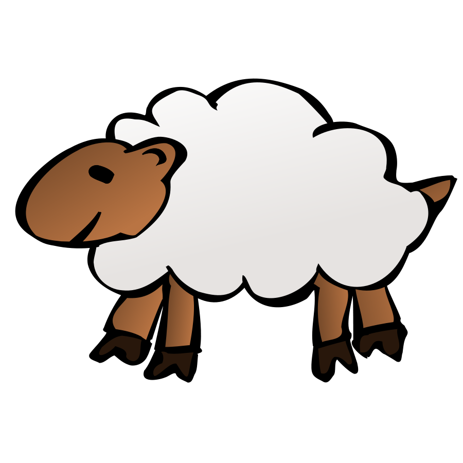 900x900 Lamb Outline Sheep Clip Art Free Clipart Images Image Cliparting