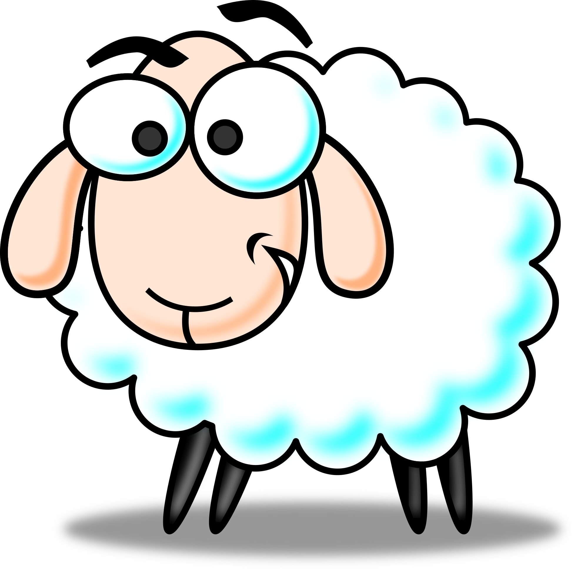 2000x1937 Sheep Lamb Clip Art Free Clipart Images 2 Cliparting