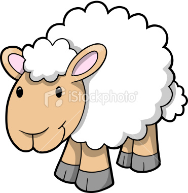 371x380 Free Printable Lamb Clipart