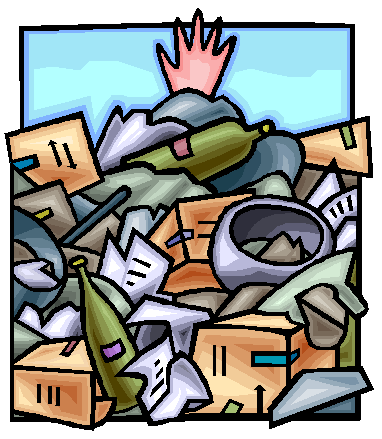 382x439 Land Fill Clipart