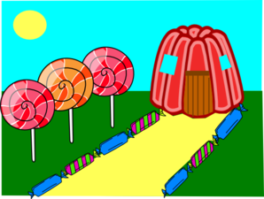 298x225 Candy Land Clip Art