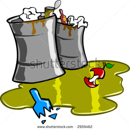 450x448 Dumping Waste Clipart