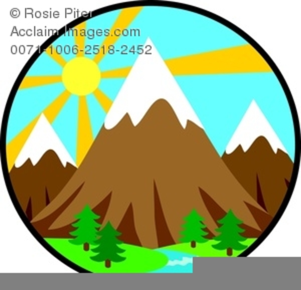 600x578 Free Clipart Landforms Free Images