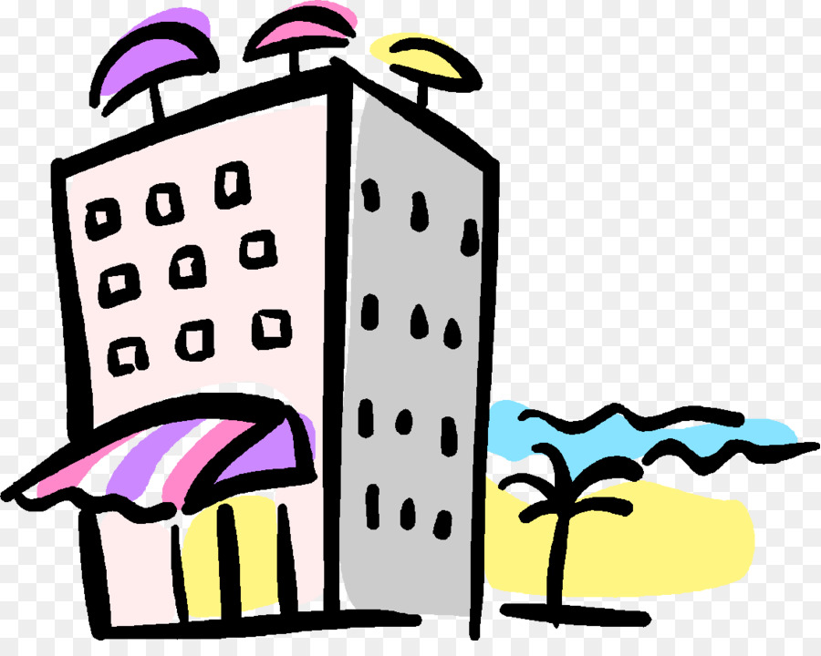 900x720 Hotel Beach Inn Clip Art