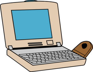 299x231 Pink Laptop Clip Art