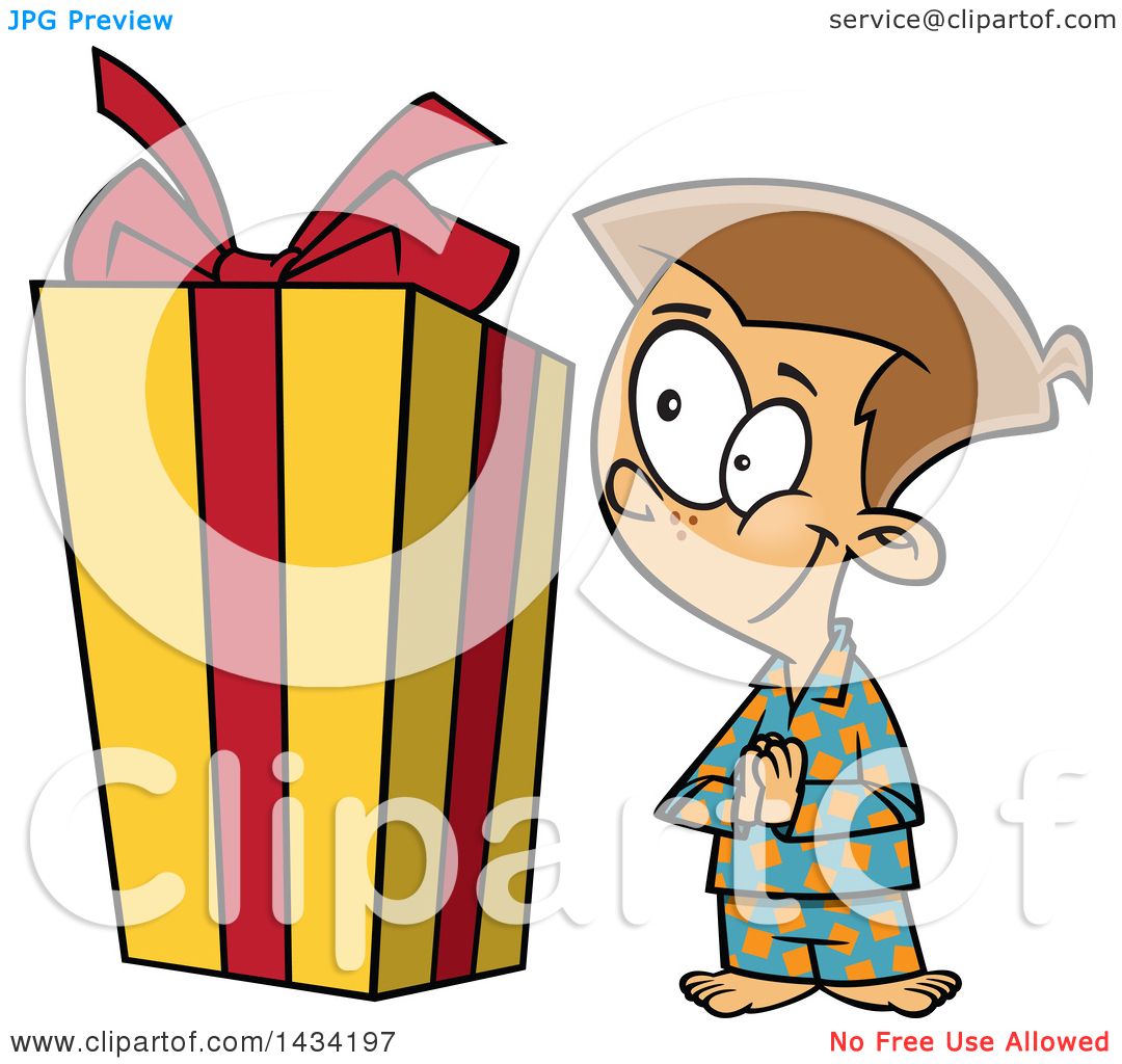 1080x1024 Clipart Of A Cartoon Excited Caucasian Boy Looking
