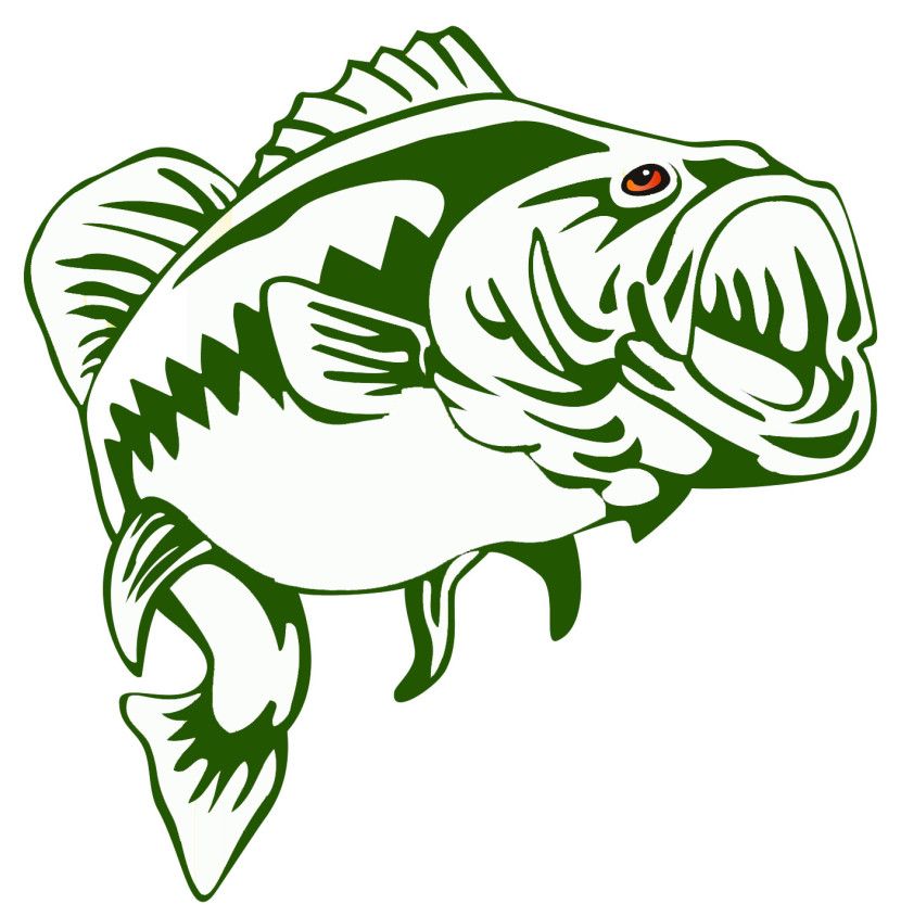 830x845 Largemouth Bass Outline Frees That You Can Download To Clipart