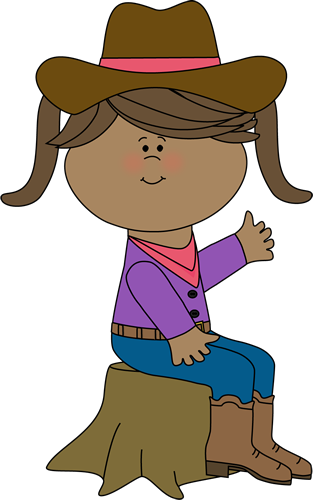 313x500 Cowgirl Clipart
