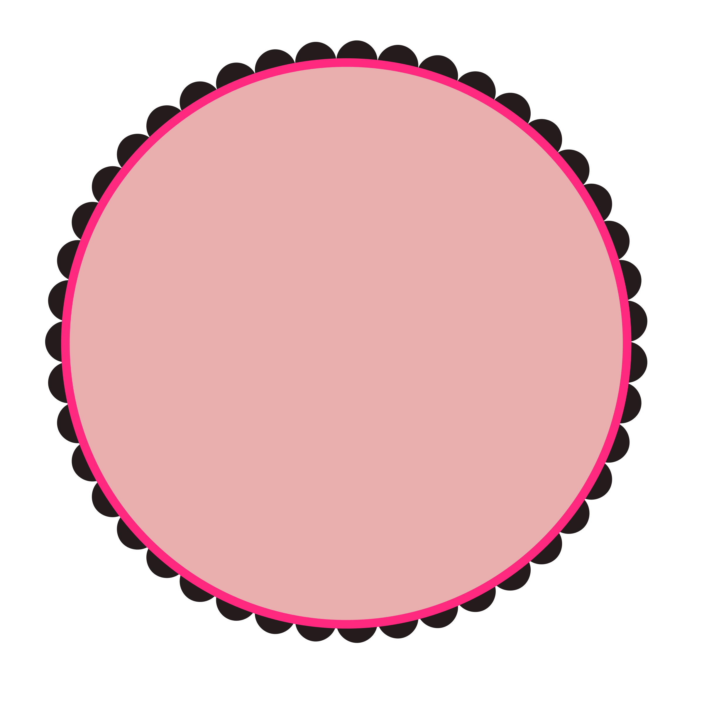2400x2400 Pink Circle Clip Art 1820545